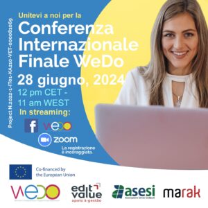Conferenza WeDo - Asesi - formazione e lavoro